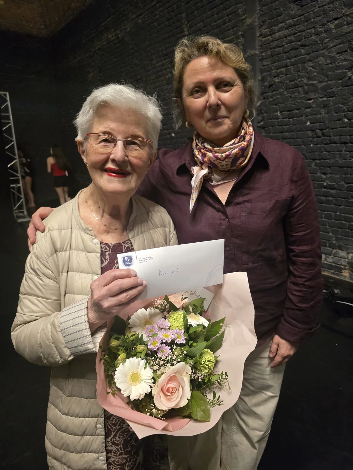Madame Lili Leignel-Rosenberg avec Véronique Kroll